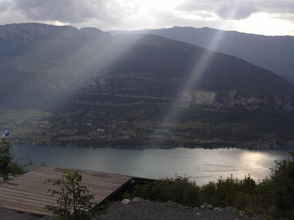 Hangglider launch ramp - Col de la Forclaz, Annecy